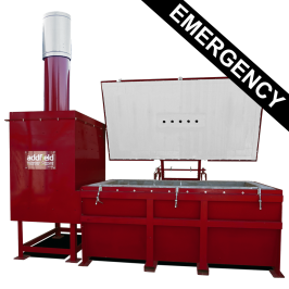 GM1300 1300kg of waste a day - General Medical Waste Incinerator